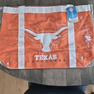 Little Earth Orange and White Texas Longhorns Tote